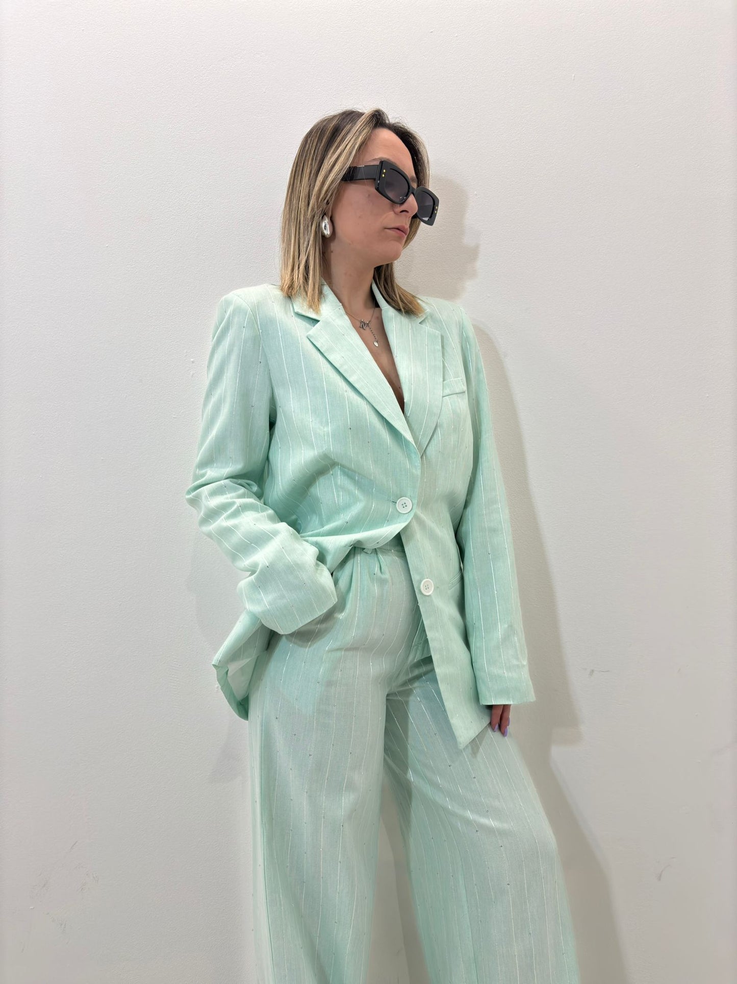 Tailleur lumina verde