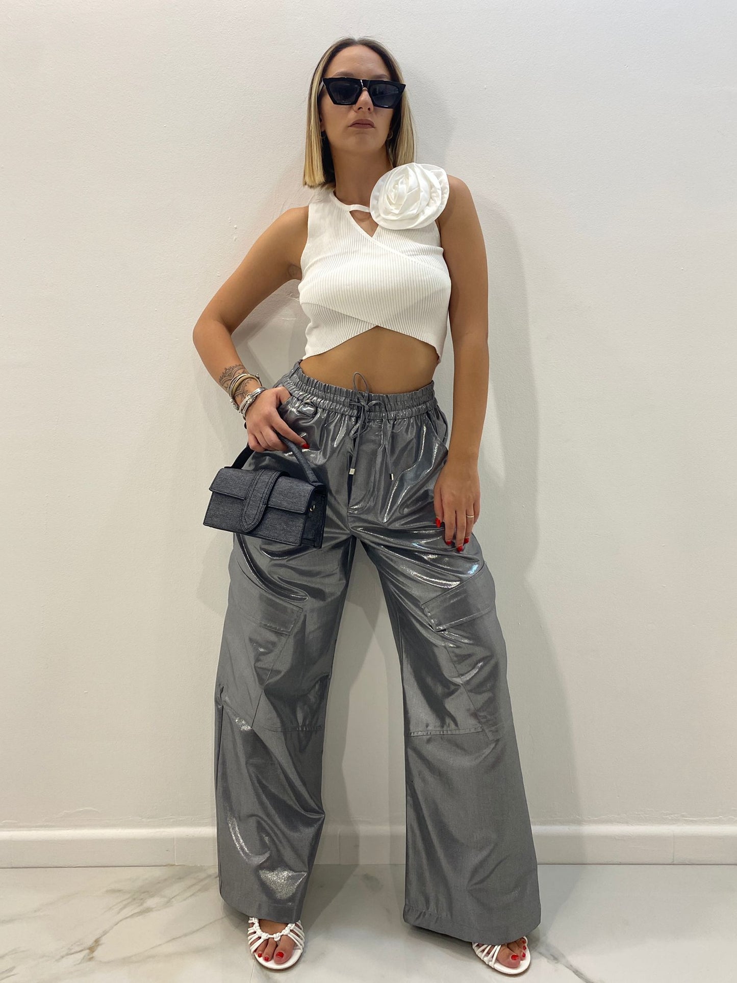 Pantaloni Metal paracadute