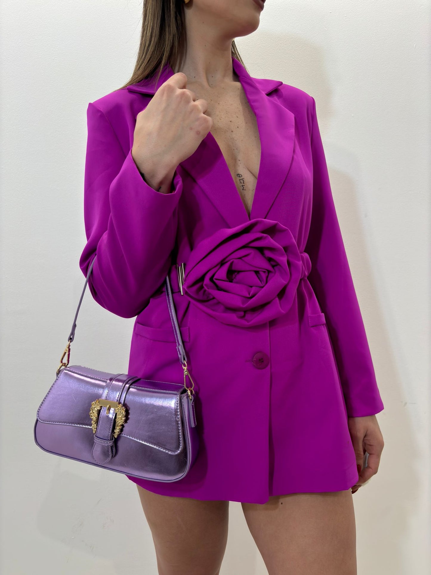Blazer violet rose