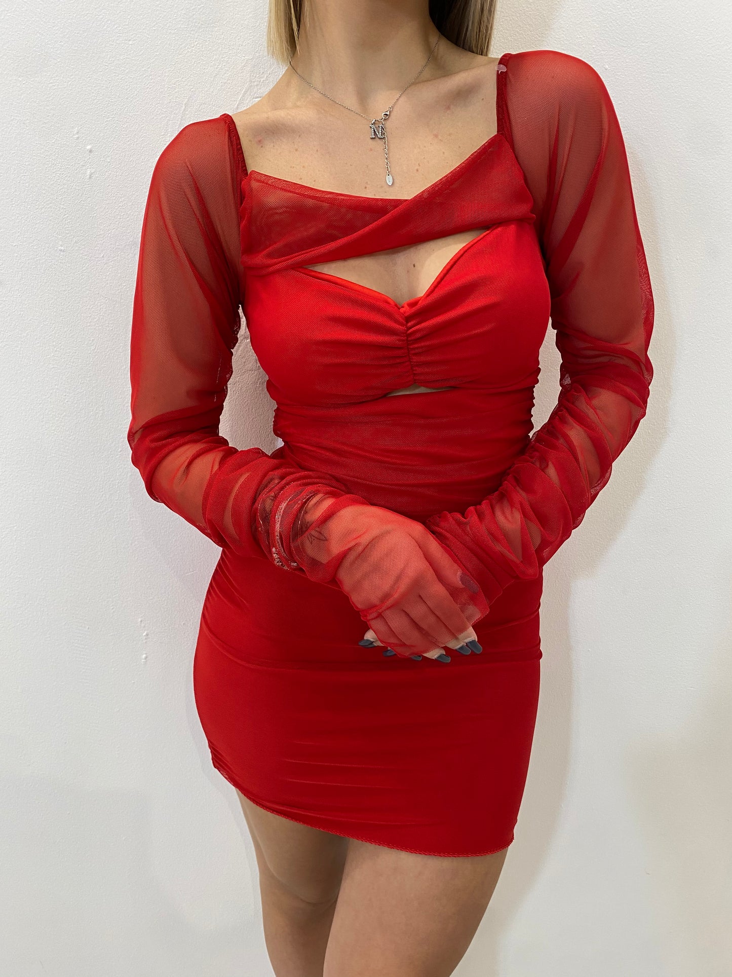 Abito Black&Red