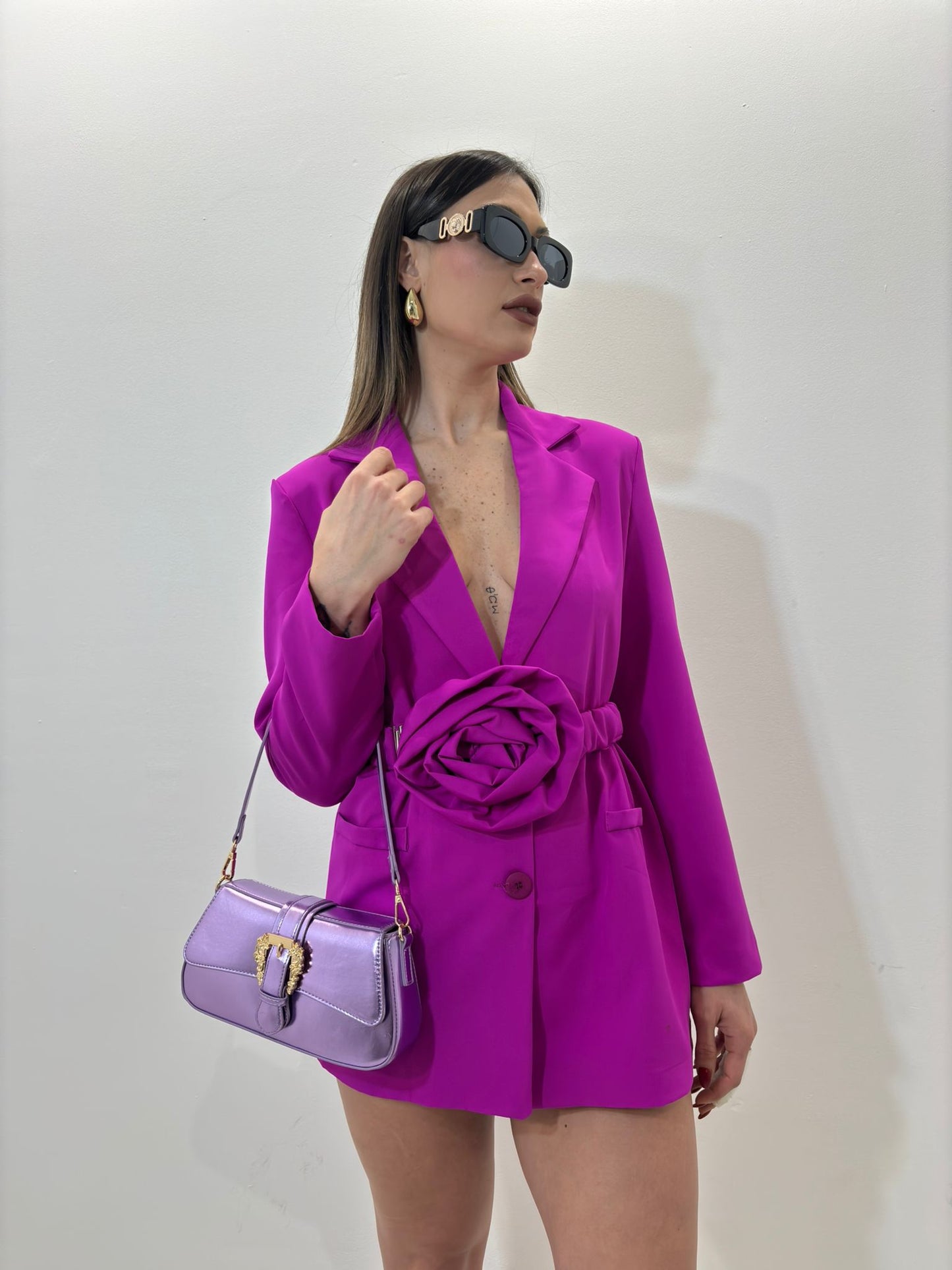 Blazer violet rose