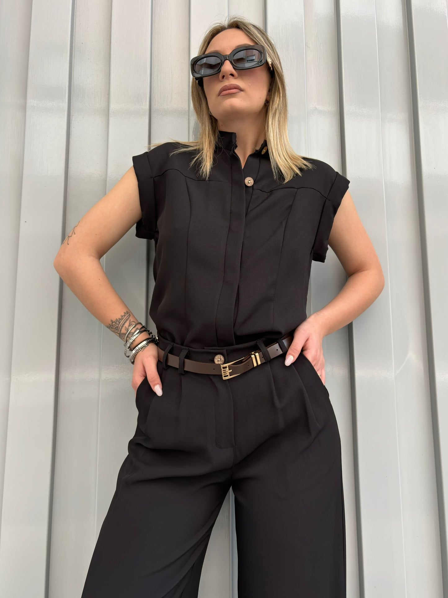 Coordinato Rosmery nero