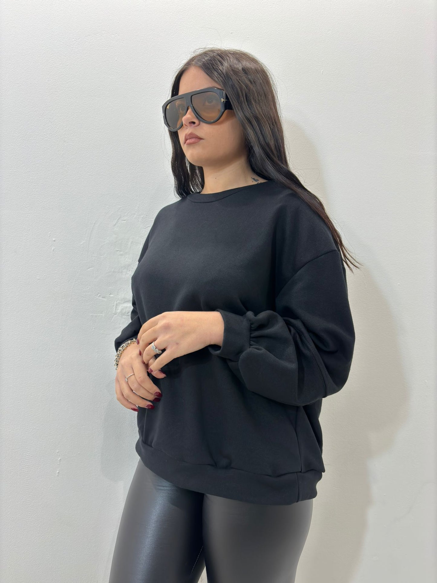 Felpa Sissi nera