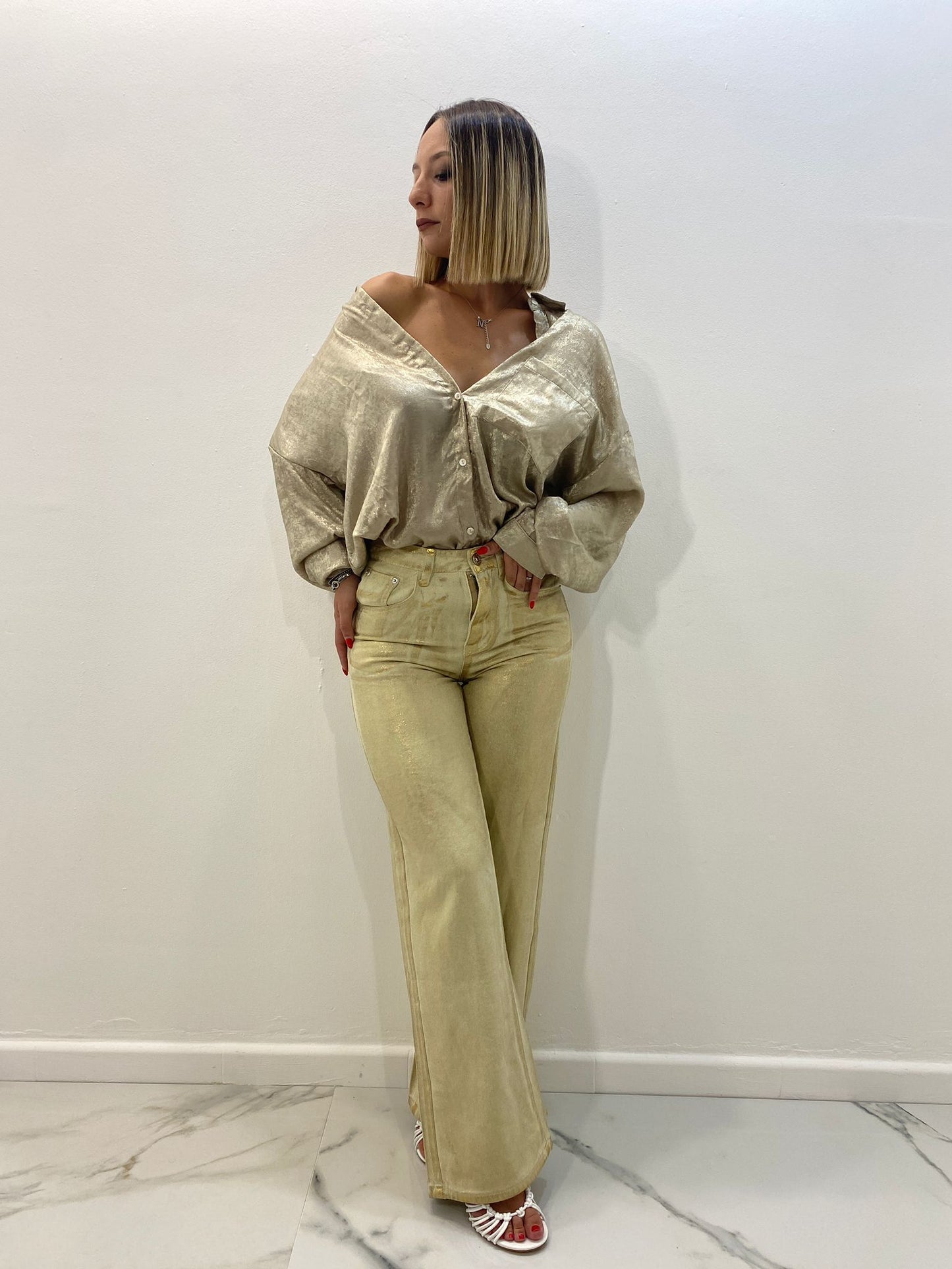 Jeans gold