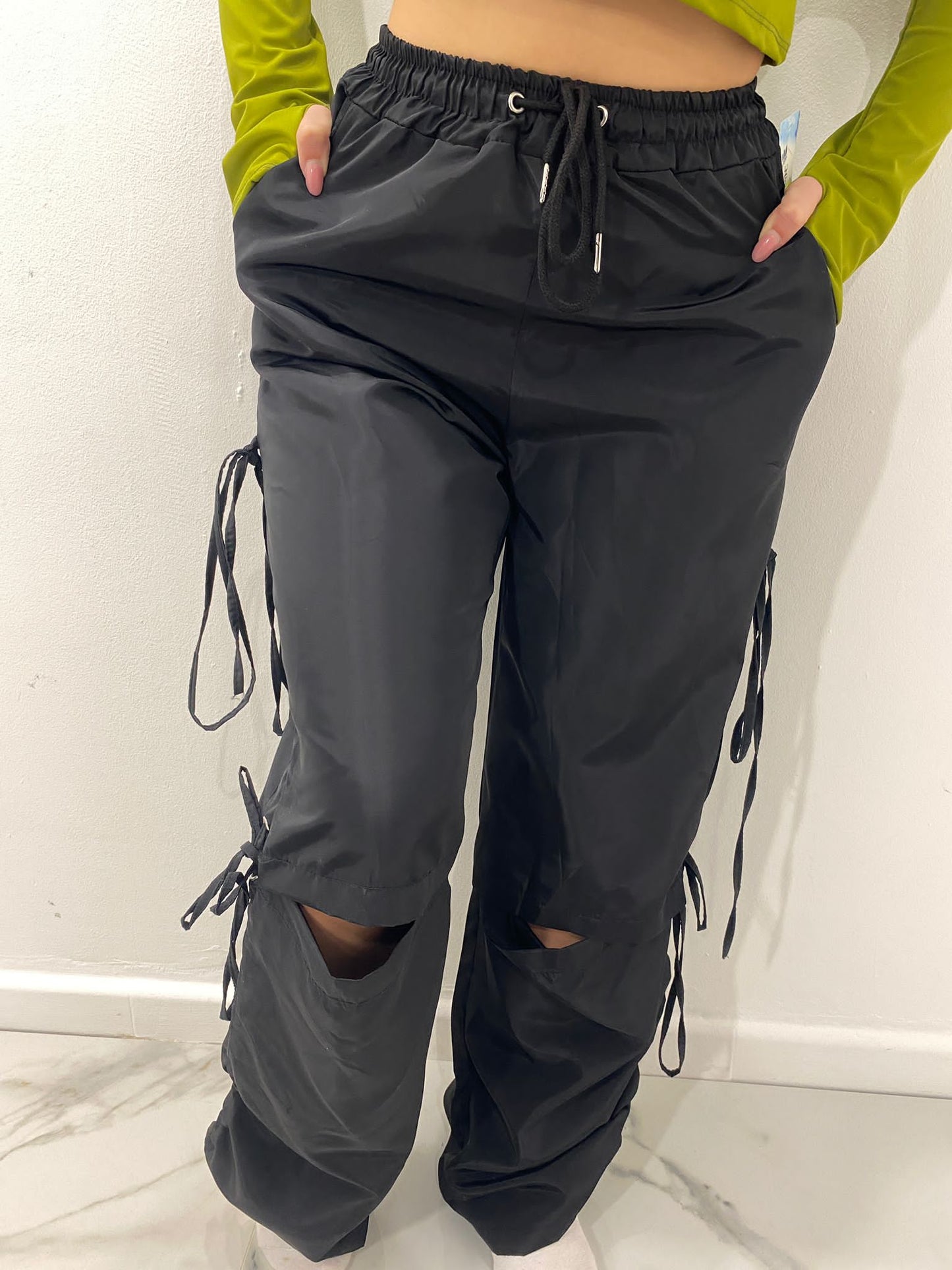 Pantalone Paracadute aperto