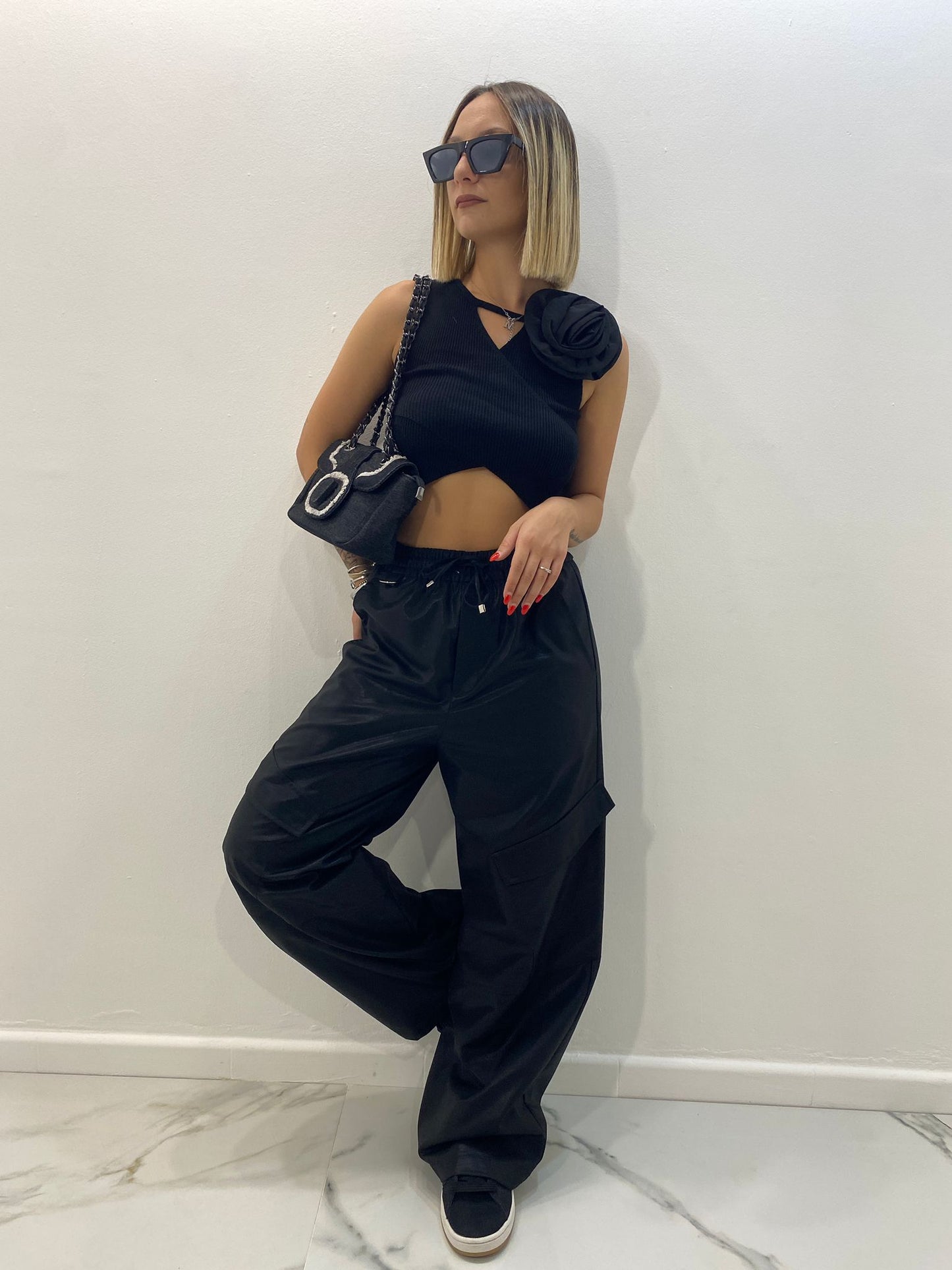 Pantaloni Metal paracadute