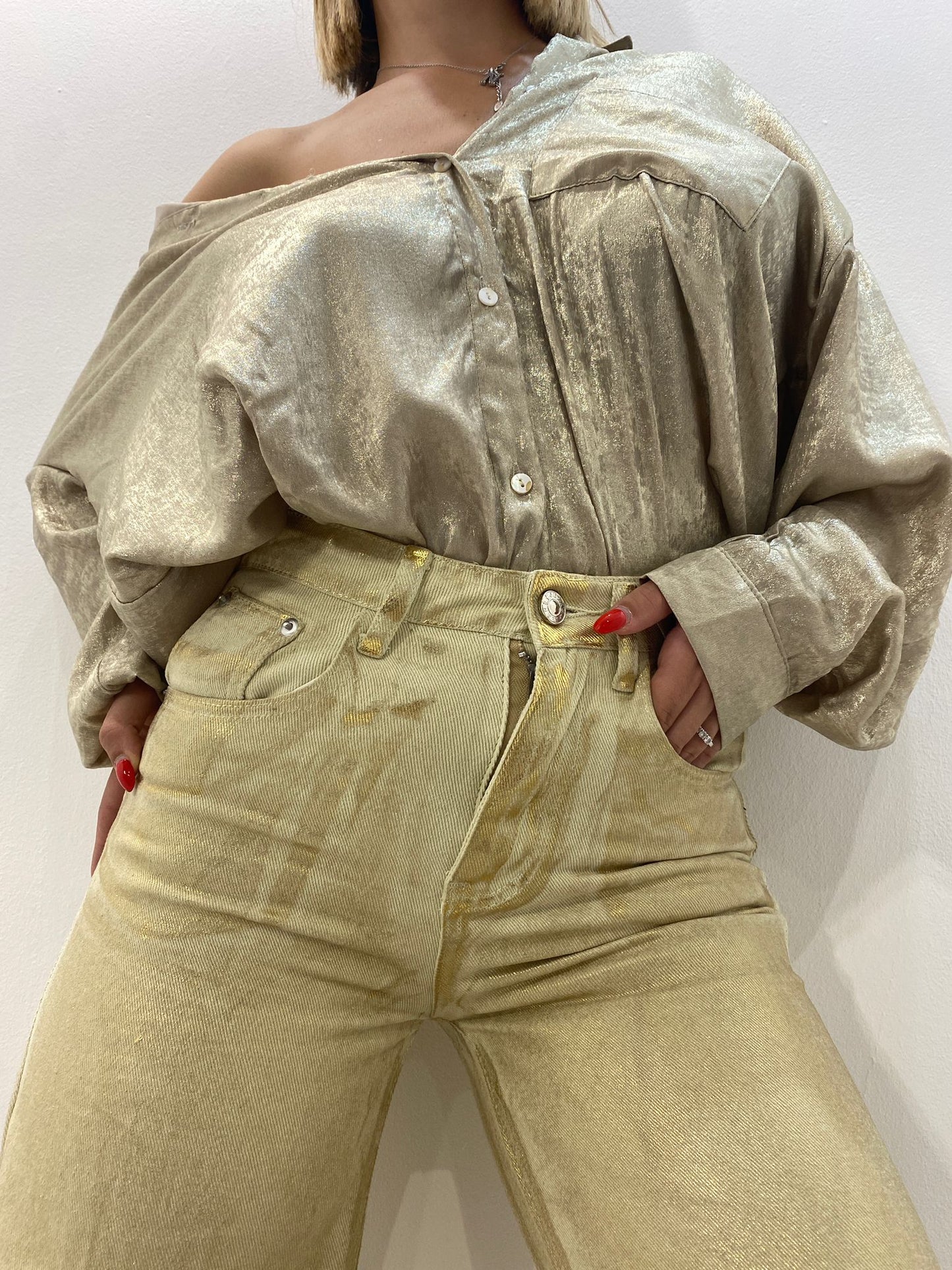 Jeans gold