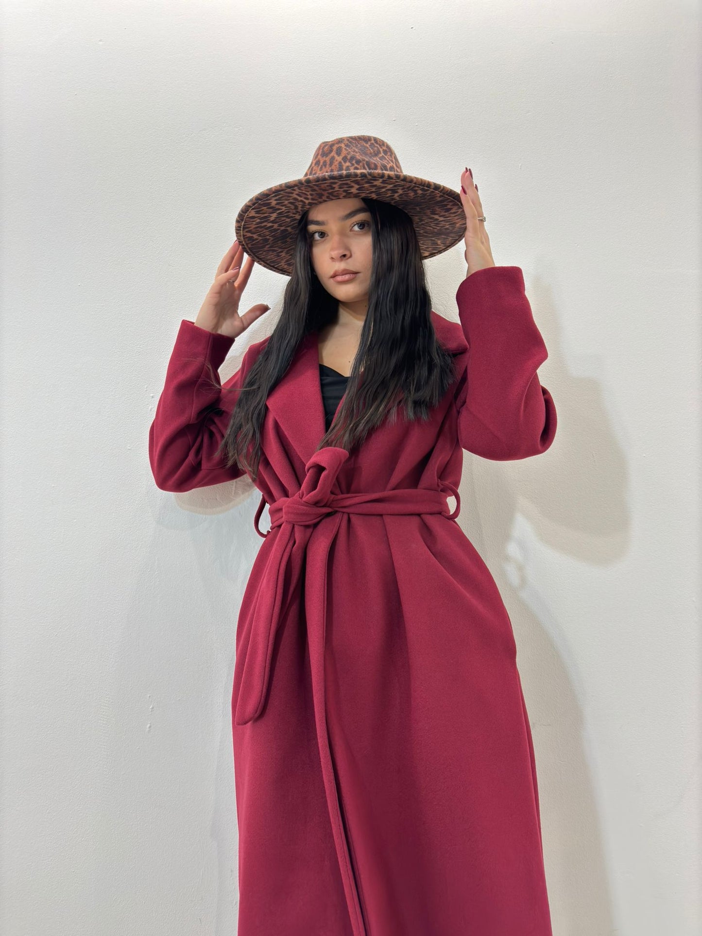 Cappotto top quality bordeaux