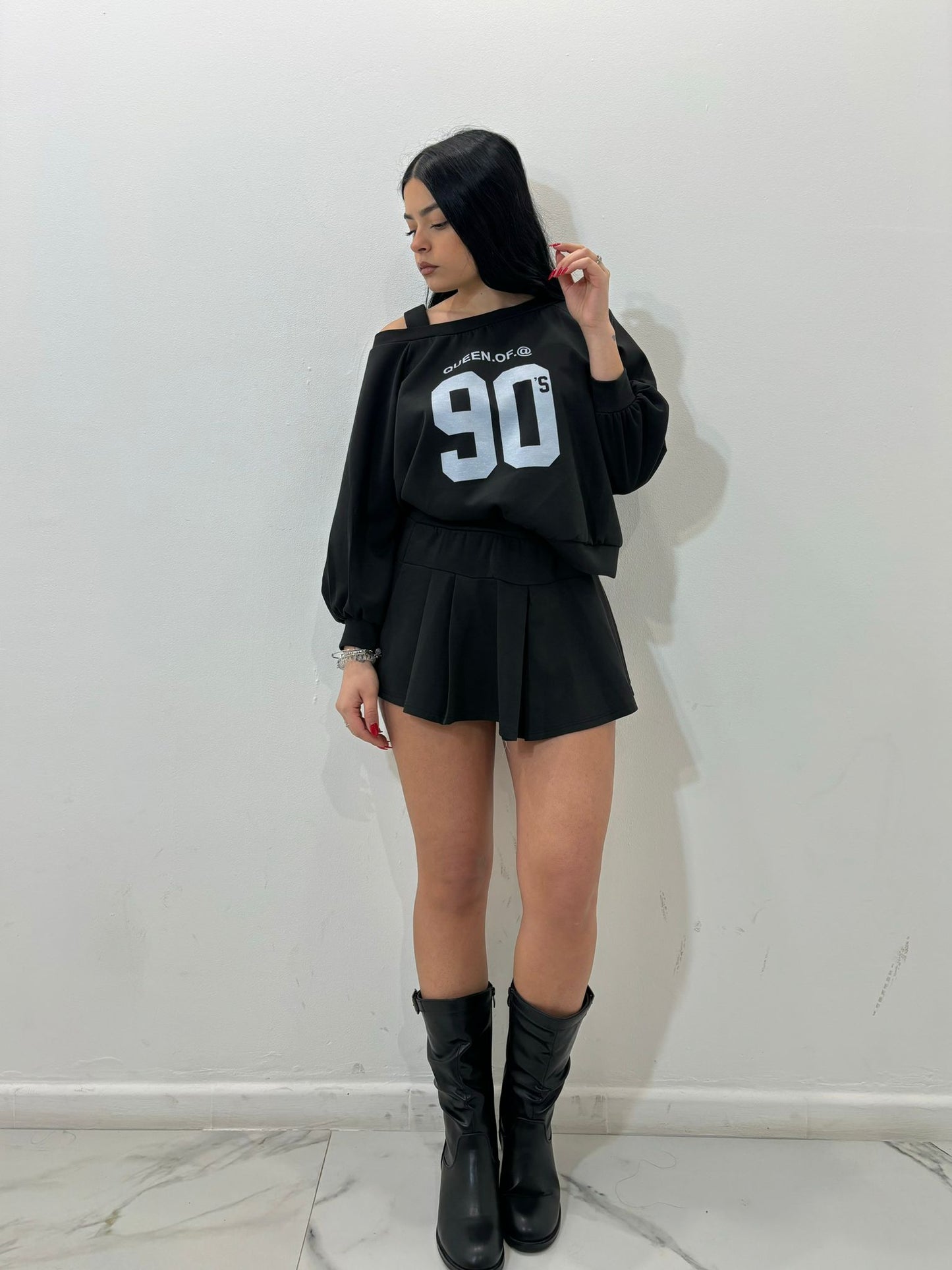 coordinato 90 nero