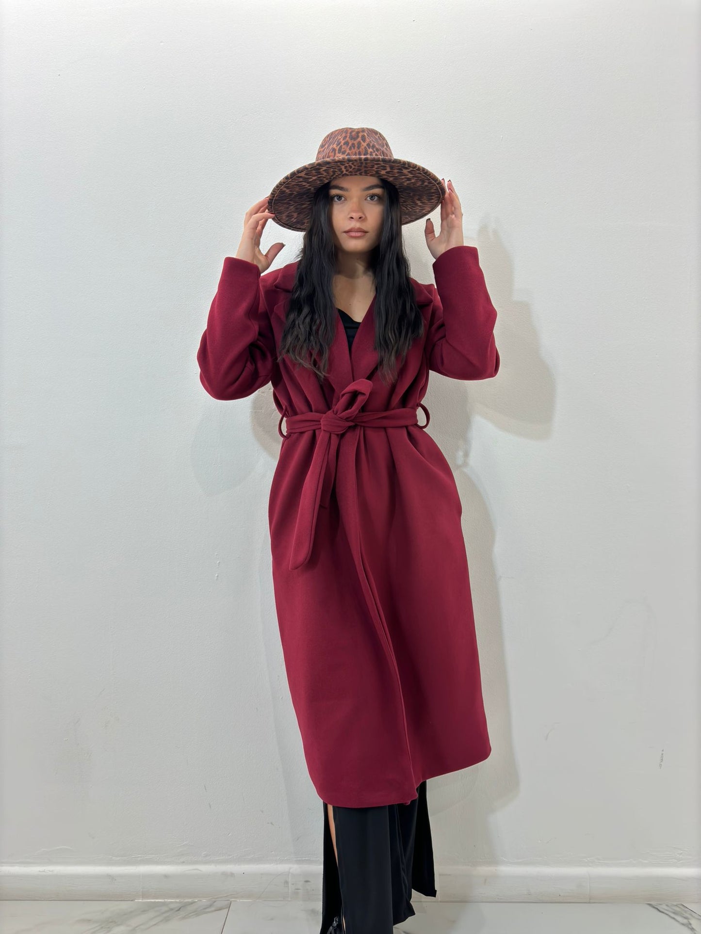 Cappotto top quality bordeaux